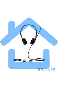 Гарнитура YEALINK YHS36 Dual Дуо, Проводная, HD звук, QD, RJ9, шт