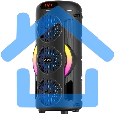 Минисистема Digma D-MC1721 черный 10Вт FM USB BT micro SD