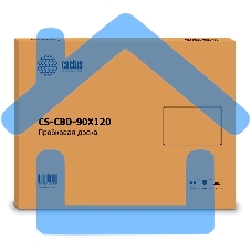 Демонстрационная доска Cactus CS-CBD-90X120 пробковая 90x120см, алюминиевая рама