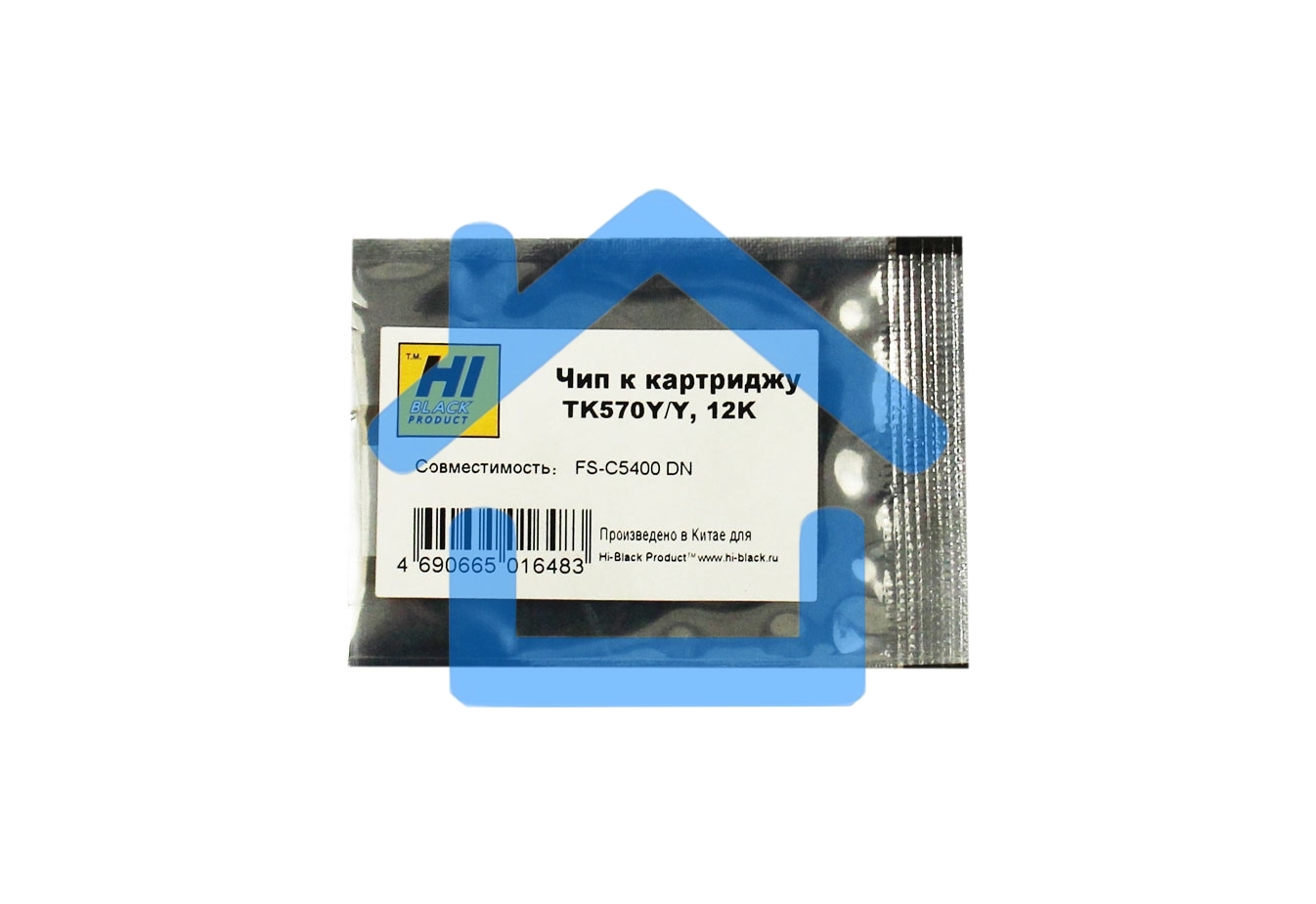 Чип к картриджу Kyocera FS-C5400 DN (Hi-Black) new, 12k, TK-570, Y