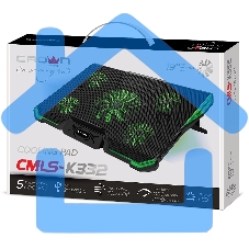 Подставка для ноутбука CROWN CMLS-k332 GREEN