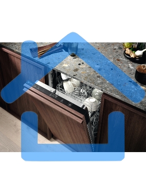 Встраиваемая посудомоечная машина Electrolux EEA22100L, черный, 44.6 см, 9 компл., 47 дБ, класс A+++