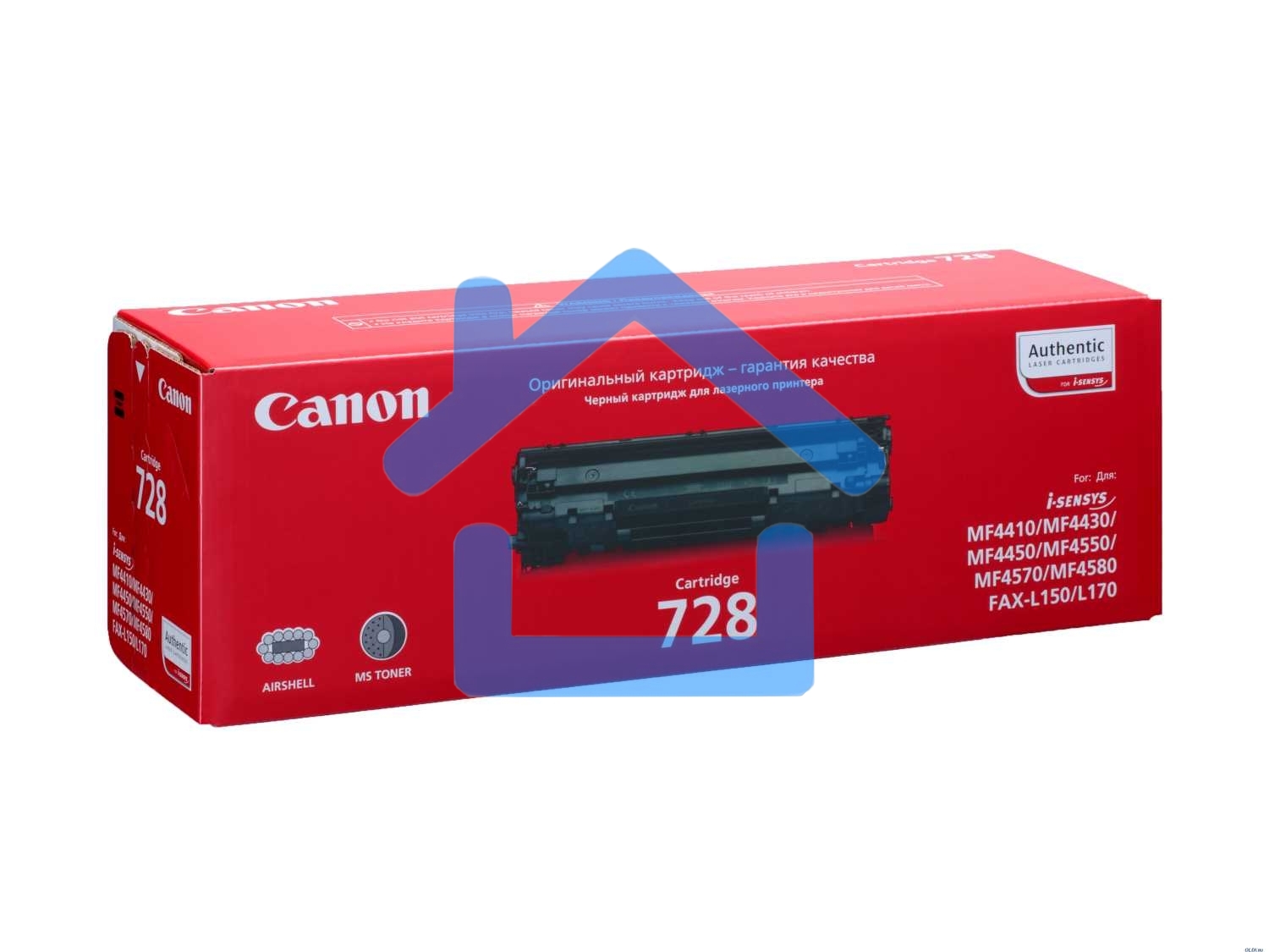 Картридж лазерный Canon 728 черный (2100 стр.) для Canon MF4410/4430/4450/4550/4570/4580