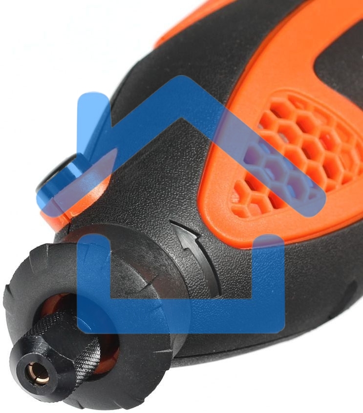 Гравер электрический PATRIOT EE 111 с гибким валом, 140Вт, 210 насадок в комплекте, кейс