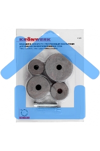 Насадки с тефлоновым покрытием к аппарату для сварки полипропилен. труб, 20,25,32,40 мм Kronwerk