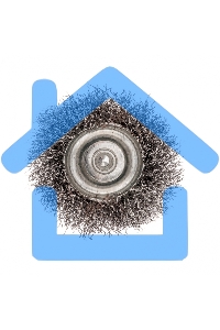 Щетка для дрели Сибртех 50 мм, 