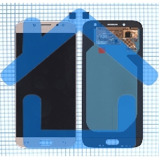 Дисплей для Samsung Galaxy J7 (2017) SM-J730FM в сборе с тачскрином (OLED) золотистый