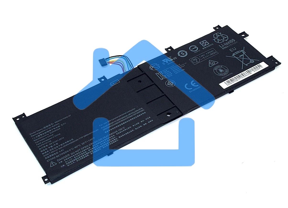 Аккумуляторная батарея для ноутбука Lenovo Miix5 pro 7.68V 4955mAh Orig