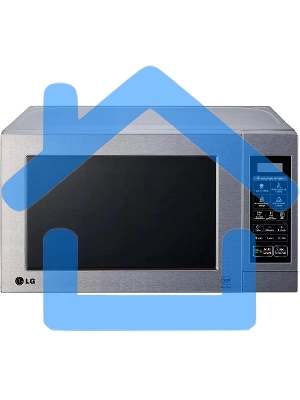 Микроволновая печь LG MS2044V серебристый, 20 л, 700 Вт, переключатели - сенсор