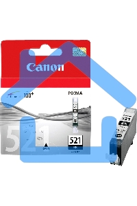 Картридж струйный CLI-521Bk (2933B004) черный (9 мл.) для Canon Pixma iP3600, 4600, MP540,MP620, MP630, MP980