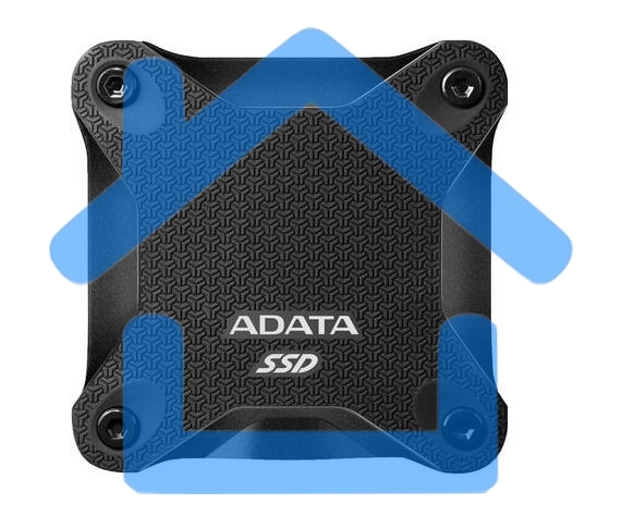 Внешний SSD ADATA SD620, 2TB, USB 3.2 Gen 2 Type-A, R/W 550/480, черный
