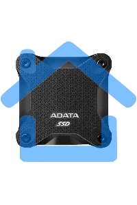 Внешний SSD ADATA SD620, 2TB, USB 3.2 Gen 2 Type-A, R/W 550/480, черный