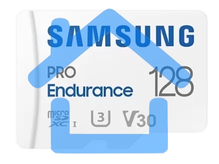 Флеш карта microSDXC 128Gb Samsung PRO Endurance (для видеорегистратора) Class 10, UHS-I, W 30 МБ/с, R 100 МБ/с, MB-MJ128KA/APC адаптер на SD