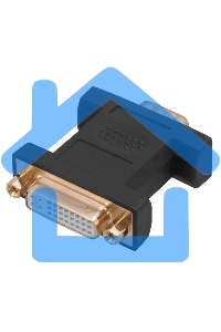 Переходник Rexant (17-6808) ПЕРЕХОДНИК шт.VGA - гн.DVI-I позолоченный GOLD