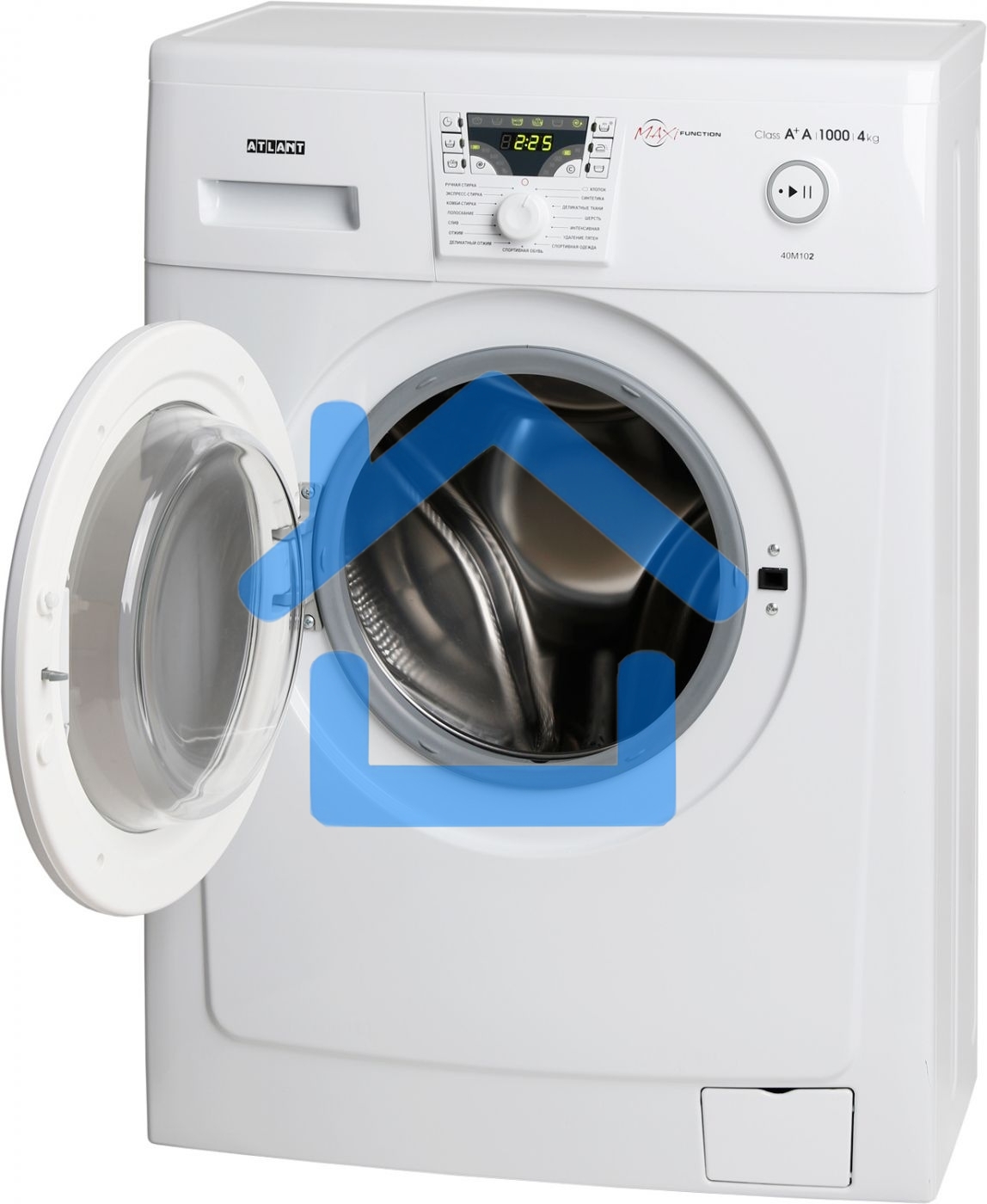 Стиральная машина Atlant СМА 40М102-00 белый, загрузка фронтальная 4 кг, 1000 об/мин., класс: А+