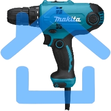 Дрель Makita DF0300 320Вт,БЗП-10мм,0-450\0-1500об\м,1.2кг,кор