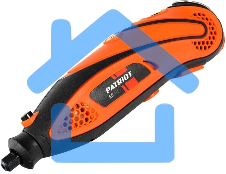 Гравер электрический PATRIOT EE 111 с гибким валом, 140Вт, 210 насадок в комплекте, кейс