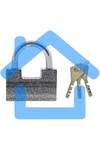 Замок навесной СИБРТЕХ ЗН2-7,80 мм91619