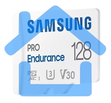 Флеш карта microSDXC 128Gb Samsung PRO Endurance (для видеорегистратора) Class 10, UHS-I, W 30 МБ/с, R 100 МБ/с, MB-MJ128KA/APC адаптер на SD