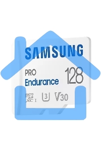 Флеш карта microSDXC 128Gb Samsung PRO Endurance (для видеорегистратора) Class 10, UHS-I, W 30 МБ/с, R 100 МБ/с, MB-MJ128KA/APC адаптер на SD