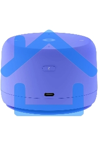 Умная колонка Yandex Станция Лайт 2 Алиса фиолетовый 6W 1.0 BT/Wi-Fi 10м