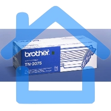 Картридж лазерный Brother TN-2075 черный (2500 стр.) для BROTHER HL2030/2040/2070/2920/DCP7010/7025/MFC7420/7820