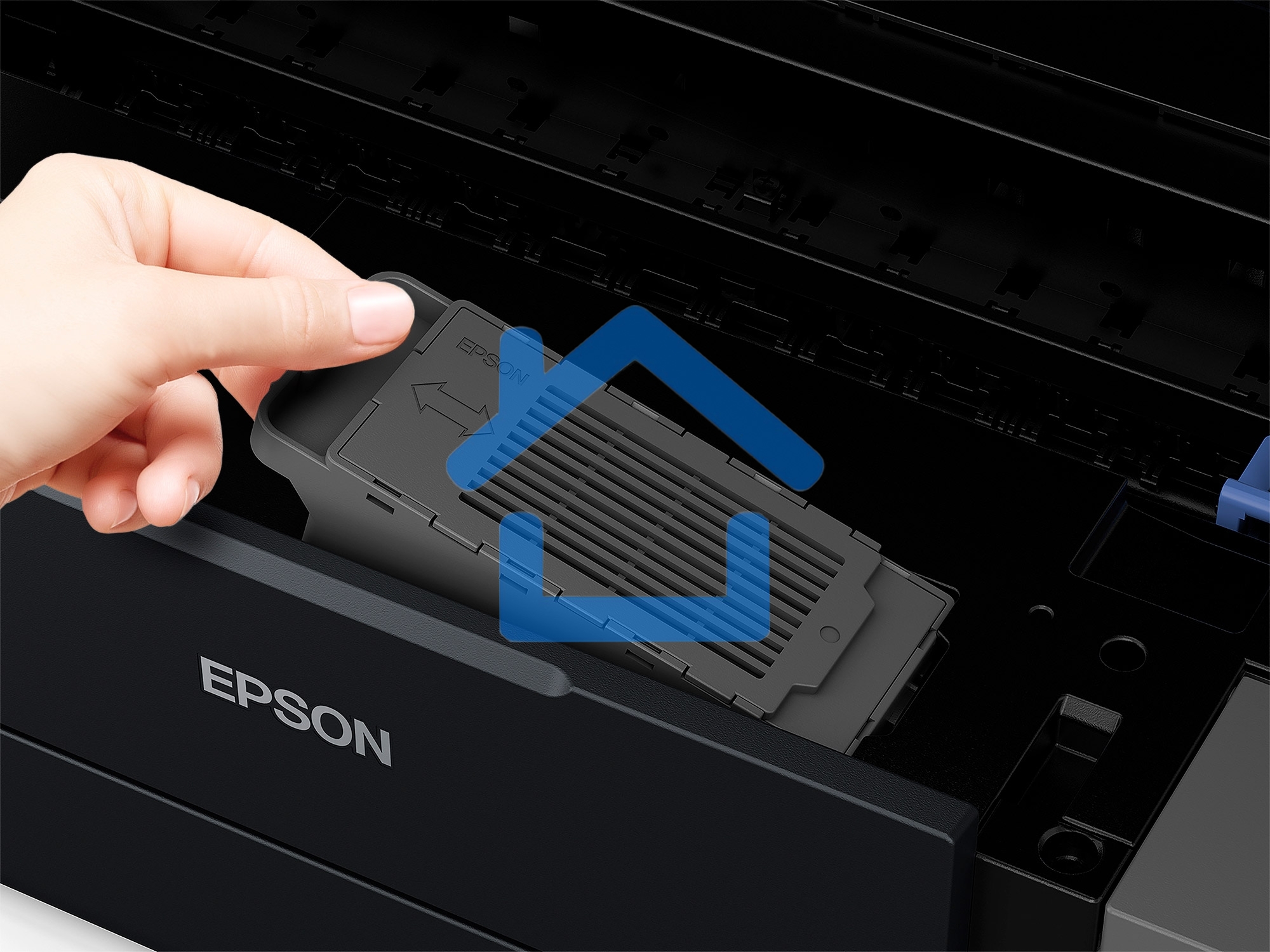 МФУ струйное Epson L8180 (C11CJ21403/C11CJ21402) A3 Duplex Net WiFi USB RJ-45 черный