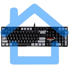 Клавиатура A4Tech Bloody B808N проводная USB черный/серый