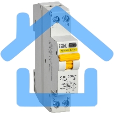 Выключатель автоматический дифференциального тока АВДТ32МL С16 10мА KARAT IEK