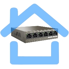 Сетевой коммутатор IP-COM G2206P-4-63W 4x10Base-T / 100Base-TX / 1000Base-T 2x1000Base-T PoE порты 4 Количество портов PoE+ 4 G2206P-4-63W