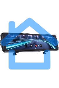 Видеорегистратор TrendVision CarPlay Mirror черный 2Mpix 2160x3840 2160p 150гр. MSTAR 8826