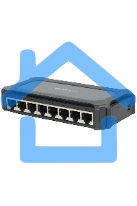 Коммутатор Unmanaged Switch 8x1000Base-T, plastic case