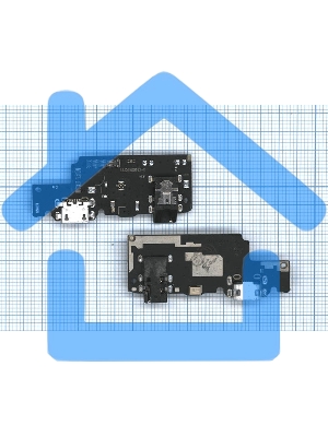 Плата разъема питания с микрофоном для Xiaomi Redmi Note 5