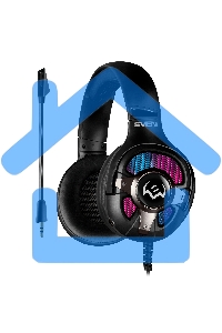 Наушники с микрофоном Sven AP-U1100MV черный 2.2м мониторные оголовье