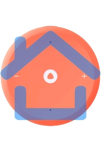 Умная колонка Yandex Станция Лайт 2 Алиса coral 6W 1.0 BT/Wi-Fi 10м