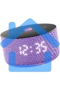 Умная колонка Yandex Станция Мини 3 Алиса лиловый 12W 1.0 BT/Wi-Fi (YNDX-00027LIL)