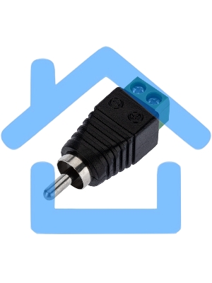 Разъем штекер RCA с клеммной колодкой (блистер) Rexant 14-0413