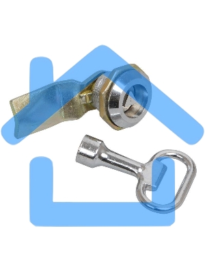 Замок-защелка с трехгранным ключом IP54 (22-25 / 44) Iek YZK21-00