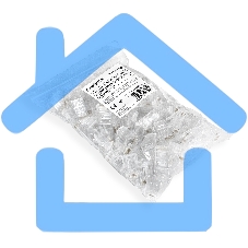 Коннектор RJ-45 ExeGate EX283691RUS Кат.6 (8P8C) под одножильный кабель (100шт)