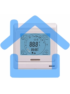 Терморегулятор сенсорный с автоматическим программированием Rexant, R91XT, 3680 Вт