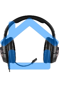 Наушники с микрофоном Sven AP-U1100MV черный 2.2м мониторные оголовье