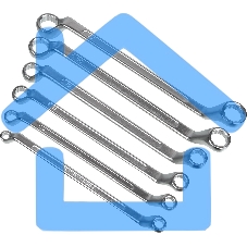 Набор накидных ключей 6 шт. 6 - 17