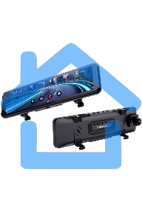 Видеорегистратор TrendVision CarPlay Mirror черный 2Mpix 2160x3840 2160p 150гр. MSTAR 8826