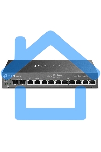 Гигабитный VPN-маршрутизатор TP-Link ER7212PC Omada с портами PoE+ и контроллером