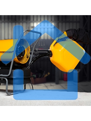 Дизельная тепловая пушка Denzel DHG-30, 30 кВт, 750 м3/ч, прямой нагрев