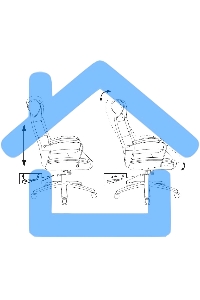Кресло руководителя Бюрократ T-9928SL Fabric черный Italia Black, крестов. металл хром