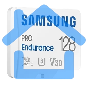 Флеш карта microSDXC 128Gb Samsung PRO Endurance (для видеорегистратора) Class 10, UHS-I, W 30 МБ/с, R 100 МБ/с, MB-MJ128KA/APC адаптер на SD