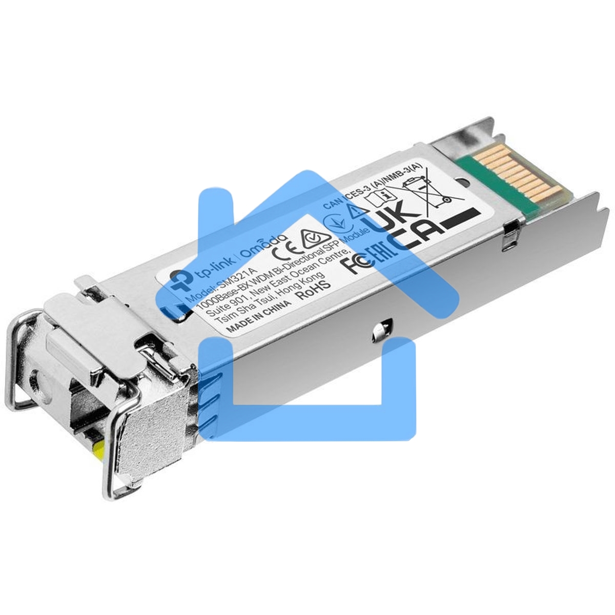 Трансивер TP-Link SMB TL-SM321A 1000Base-BX WDM SFP LC TX:1550nm RX:1310nm 10km