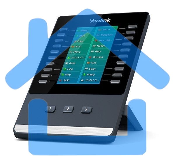 Телефон VOIP LCD EXPANSION /T58V/T56A EXP50 YEALINK
