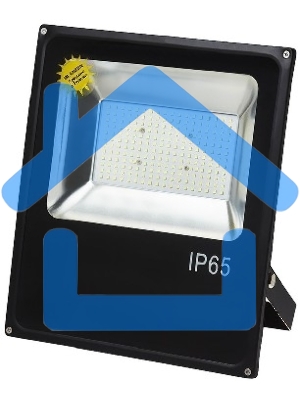 Светодиодный прожектор GLANZEN FAD-0010-100 Мощность: 100 Вт, SIP - матрица питание на плату, Угол освещения: 120 град, Напряжение: 220 В, Цветовая температура: 6000 К, Световой поток: 4000 Лм, Марка светодиода: Epistar, Материал корпуса: Алюминий, Размер